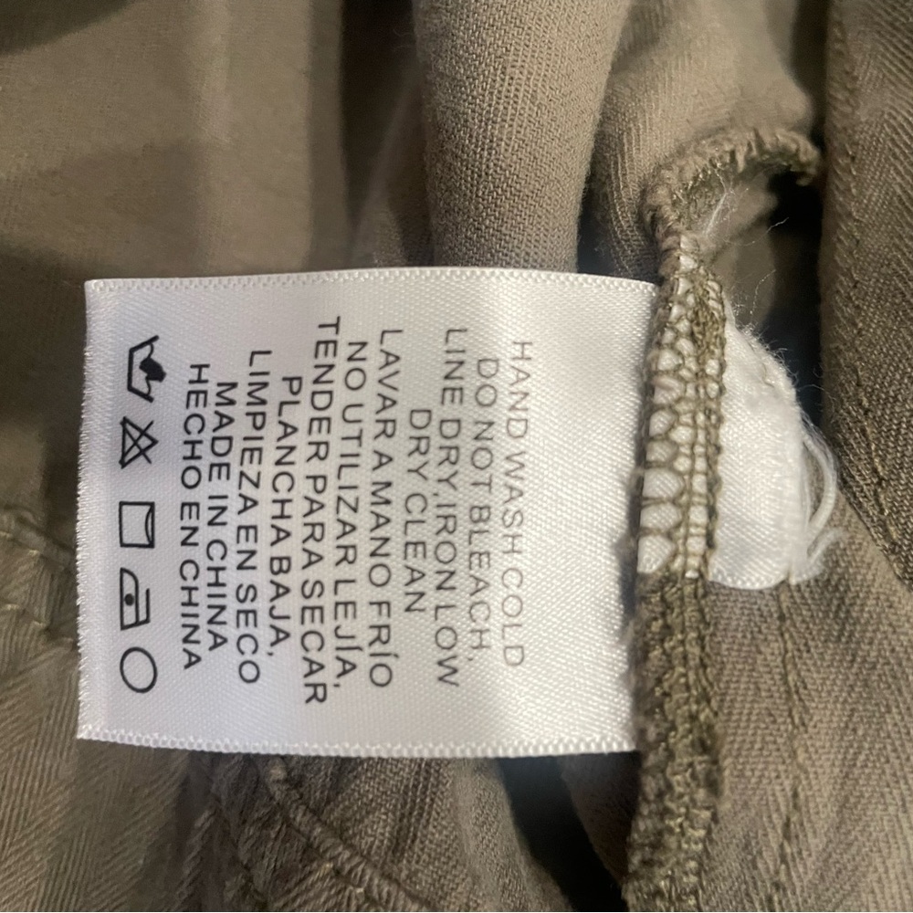 Olive Button-Up Jacket - Picture 3 of 6